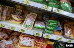 Мясные российские продукты в Украине также больше не купить